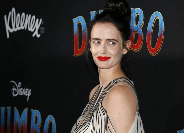 Actriz Eva Green Estreno Mundial Dumbo Celebrado Teatro Capitan Hollywood — Foto de Stock