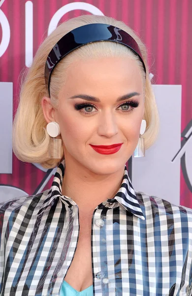 Cantante Katy Perry 2019 Iheartradio Music Awards Celebrado Microsoft Theater —  Fotos de Stock