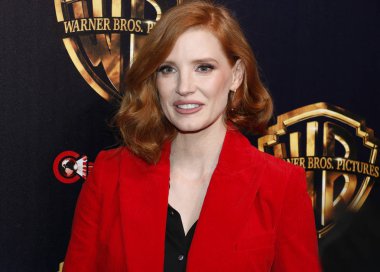 aktris Jessica Chastain at the 2019 Cinemacon-Warner Bros. resimler ' büyük resim ' sunum Caesars Palace Las Vegas 'ta düzenlenen, Nisan 'da ABD 2, 2019.