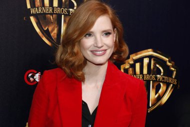 aktris Jessica Chastain at the 2019 Cinemacon-Warner Bros. resimler ' büyük resim ' sunum Caesars Palace Las Vegas 'ta düzenlenen, Nisan 'da ABD 2, 2019.