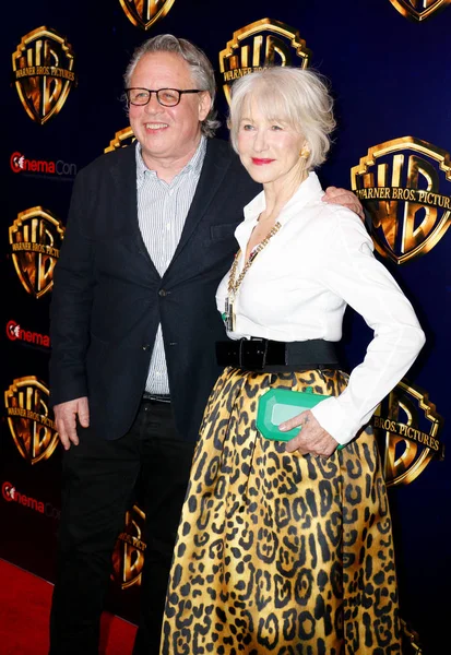 Helen Mirren Bill Condon 2019 Cinemacon Warner Bros Obrázky Velká — Stock fotografie
