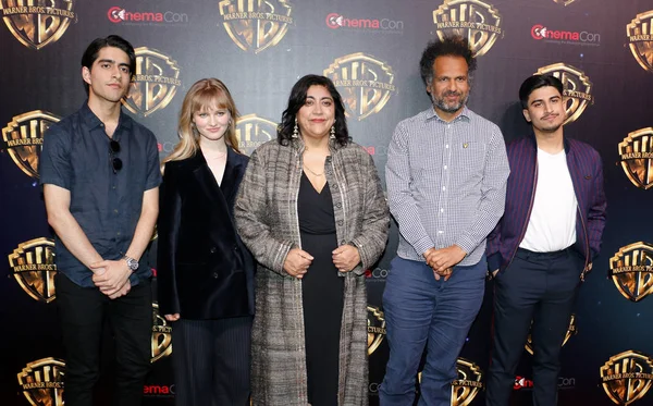 Viveik Kalra Nell Williams Gurinder Chadha Sarfraz Manzoor Och Aaron — Stockfoto