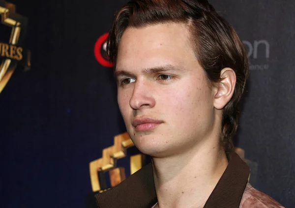 Ator Ansel Elgort 2019 Cinemacon Warner Bros Pictures Big Picture — Fotografia de Stock