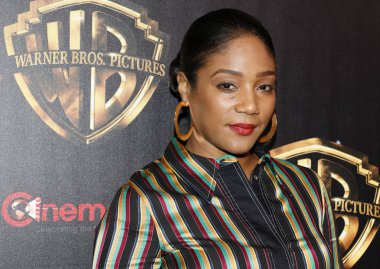 aktris Tiffany Haddish de 2019 Cinemacon-Warner Bros. resimler ' büyük resim ' sunum Caesars Palace Las Vegas 'ta düzenlenen, Nisan 'da ABD 2, 2019.