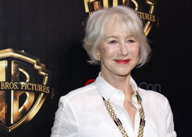 aktris Helen Mirren 2019 Cinemacon-Warner Bros resimleri ' büyük resim ' sunum Caesars Palace Las Vegas, Nisan 'da 2, 2019 tarihinde düzenlenen.
