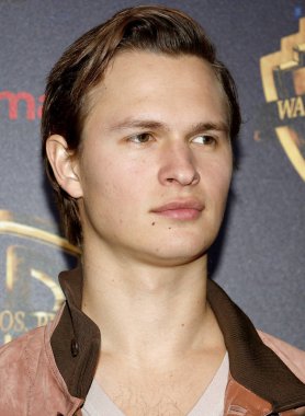 aktör Ansel Elgort at the 2019 Cinemacon-Warner Bros. resimler ' büyük resim ' sunum Caesars Palace Las Vegas 'ta düzenlenen, Nisan 'da ABD 2, 2019.