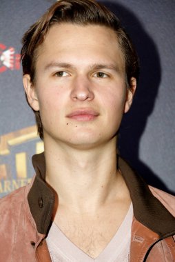 aktör Ansel Elgort at the 2019 Cinemacon-Warner Bros. resimler ' büyük resim ' sunum Caesars Palace Las Vegas 'ta düzenlenen, Nisan 'da ABD 2, 2019.