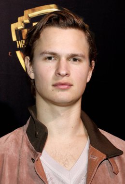 aktör Ansel Elgort at the 2019 Cinemacon-Warner Bros. resimler ' büyük resim ' sunum Caesars Palace Las Vegas 'ta düzenlenen, Nisan 'da ABD 2, 2019.
