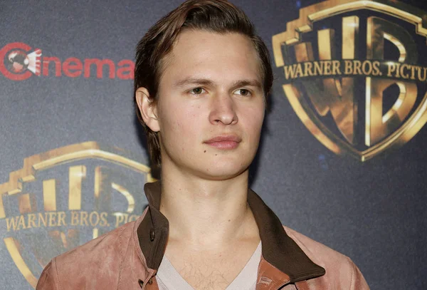 Attore Ansel Elgort Cinemacon 2019 Warner Bros Pictures Big Picture — Foto Stock
