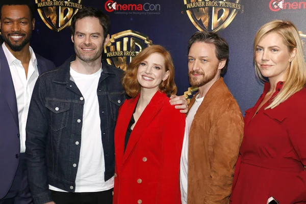 Isaiah Mustafa Bill Hader Jessica Chastain James Mcavoy Barbara Muschietti — Foto de Stock