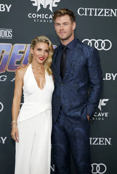 Chris Hemsworth a Elsa Patakyová — Stock fotografie