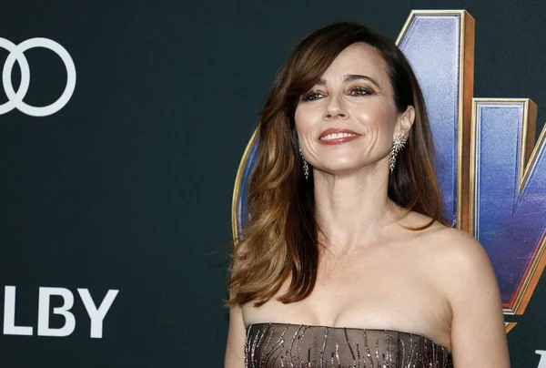 Actriz Linda Cardellini Estreno Mundial Avengers Endgame Celebrado Centro Convenciones —  Fotos de Stock