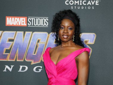 aktris Danai Gurira 22 Nisan 2019'da Abd'nin Los Angeles kentindeki La Convention Center'da düzenlenen 'Avengers: Endgame'in Dünya prömiyerinde.