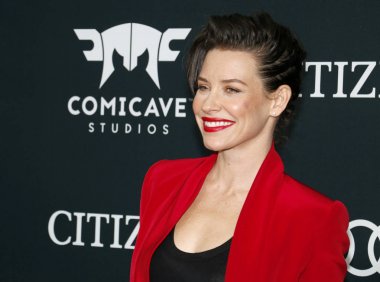 aktris Evangeline Lilly 22 Nisan 2019'da Abd'nin Los Angeles kentindeki La Convention Center'da düzenlenen 'Avengers: Endgame'in Dünya prömiyerinde.