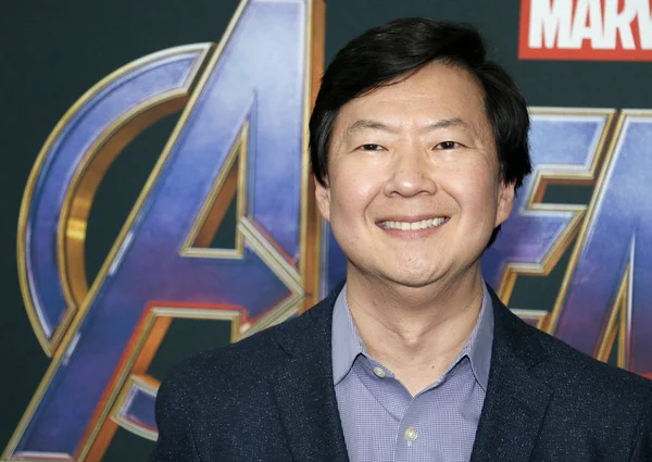 Actor Ken Jeong World Premiere Avengers Endgame Held Convention Center — Stock Photo, Image