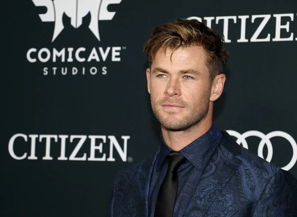 Actor Chris Hemsworth Estreno Mundial Avengers Endgame Celebrado Centro Convenciones — Foto de Stock