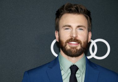 aktör Chris Evans 22 Nisan 2019 tarihinde Los Angeles, ABD'deki La Convention Center'da düzenlenen 'Avengers: Endgame'in Dünya prömiyerinde.