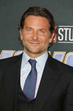 aktör Bradley Cooper 22 Nisan 2019'da Los Angeles, ABD'deki La Convention Center'da düzenlenen 'Avengers: Endgame'in Dünya prömiyerinde.