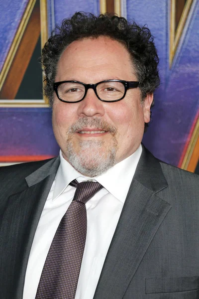 Director Jon Favreau Estreno Mundial Avengers Endgame Celebrado Centro Convenciones — Foto de Stock