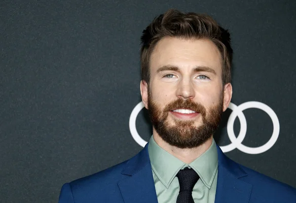 Herec Chris Evans Světové Premiéře Mstitelů Endgame Pořádaných Convention Center — Stock fotografie