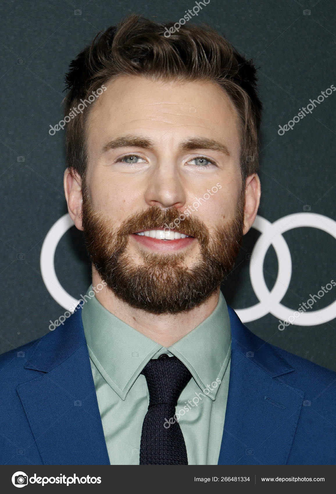 Актер Крис Эванс Мировой Премьере Фильма Мстители Конец Игры Лос.