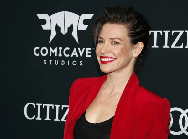 Actriz Evangeline Lilly Estreno Mundial Avengers Endgame Celebrado Centro Convenciones —  Fotos de Stock