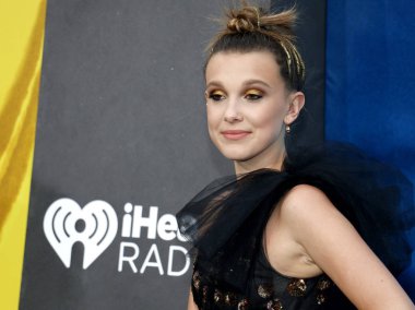 aktris Millie Bobby Brown Hollywood'da Tcl Çin Tiyatrosu'nda düzenlenen 'Godzilla: King of The Monsters' Los Angeles galasında, Abd Mayıs'ta 18, 2019.