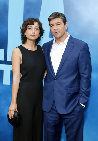 Kyle Chandler Sydney Chandler Estreno Los Ángeles Godzilla King Monsters —  Fotos de Stock