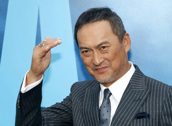 Herec Ken Watanabe Los Angeles Premiéře Godzilla Král Netvorů Který — Stock fotografie