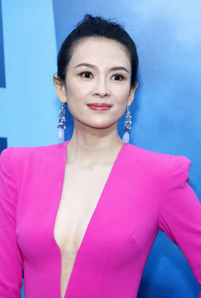 Actriz Zhang Ziyi Estreno Los Ángeles Godzilla King Monsters Celebrado — Foto de Stock