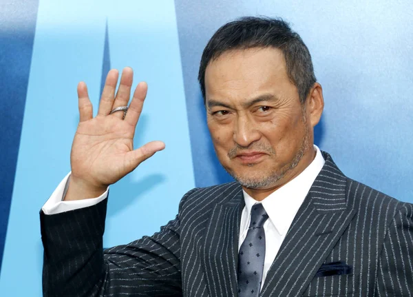 Herec Ken Watanabe Los Angeles Premiéře Godzilla Král Netvorů Který — Stock fotografie