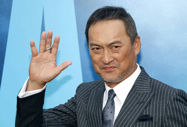 Herec Ken Watanabe Los Angeles Premiéře Godzilla Král Netvorů Který — Stock fotografie