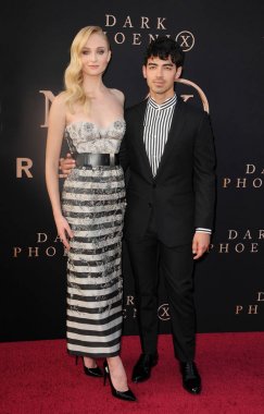 Sophie Turner and Joe Jonas at the Los Angeles premiere of 'Dark Phoenix' held at the TCL Chinese Theatre in Hollywood, USA on June 4, 2019.