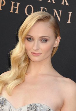 aktris Sophie Turner Hollywood'da Tcl Çin Tiyatrosu'nda düzenlenen 'Dark Phoenix' Los Angeles galasında, Abd Haziran'da düzenlenen 4, 2019.