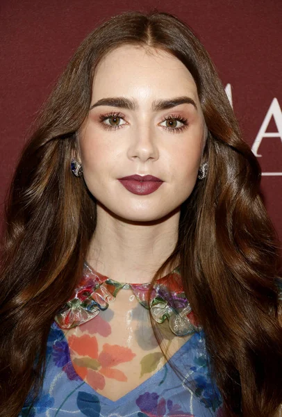 Lily Collins — Stock Photo, Image