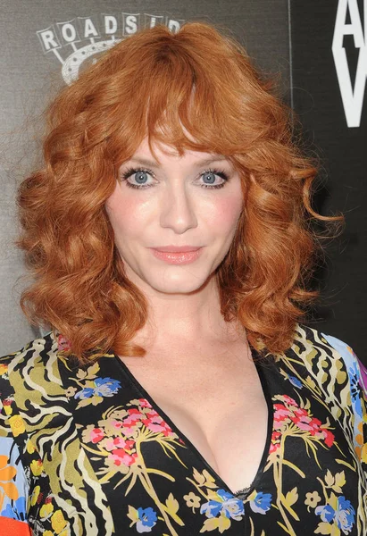 Atriz Christina Hendricks Estréia Los Angeles American Woman Realizada Arclight — Fotografia de Stock