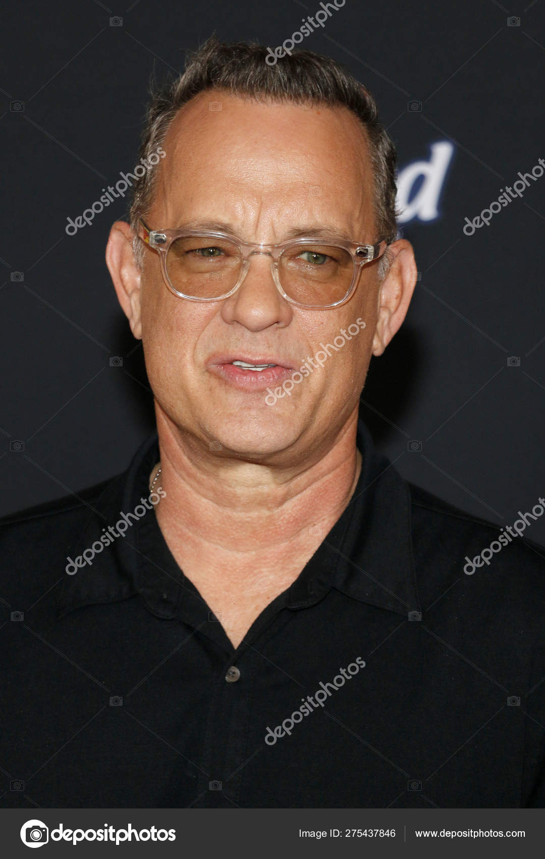 Actor Tom Hanks World Premiere 'Toy Story Held Capitan Theater – Stock