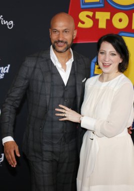 Keegan-Michael Key ve Elisa Key 11 Haziran 2019'da Abd'nin Hollywood'daki El Capitan Tiyatrosu'nda düzenlenen 'Oyuncak Hikayesi 4'ün dünya prömiyerinde.