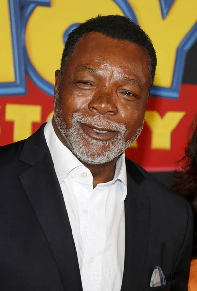 aktör Carl Weathers 11 Haziran 2019 tarihinde Hollywood,ABD'deki El Capitan Tiyatrosu'nda düzenlenen 'Oyuncak Hikayesi 4'ün Dünya prömiyerinde.