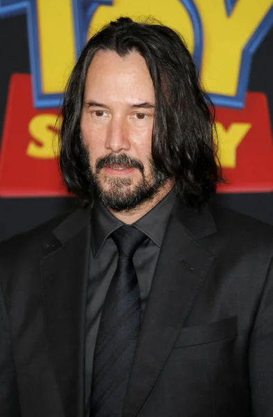 Actor Keanu Reeves World Premiere Toy Story Held Capitan Theater — Stock Photo, Image