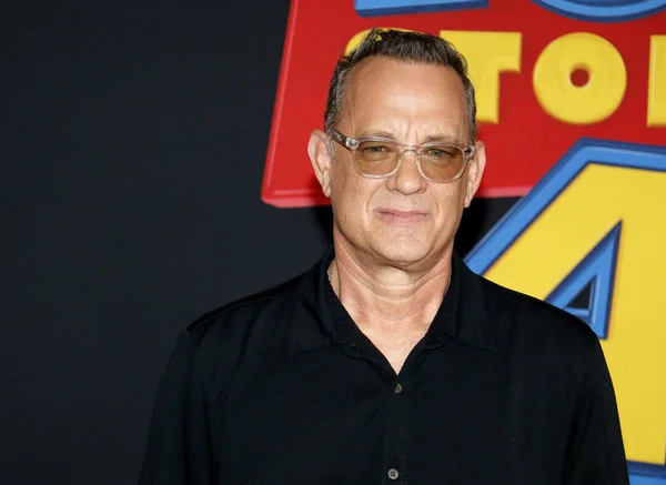 Acteur Tom Hanks Première Mondiale Toy Story Tenue Théâtre Capitan — Photo