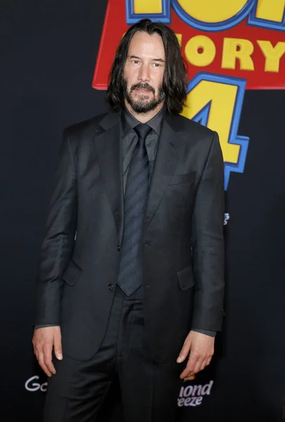 Actor Keanu Reeves World Premiere Toy Story Held Capitan Theater — Stock Photo, Image