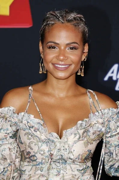 Skådespelerskan Christina Milian Världspremiären Toy Story Hölls Capitan Theater Hollywood — Stockfoto