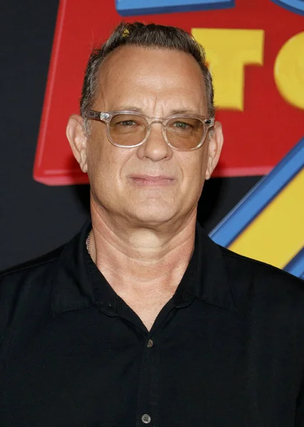 Actor Tom Hanks Estreno Mundial Toy Story Celebrado Teatro Capitan — Foto de Stock