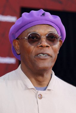 aktör Samuel L. Jackson 26 Haziran 2019 tarihinde Hollywood,Abd'deki Tcl Çin Tiyatrosu'nda düzenlenen 'Spider-Man Far From Home'un Dünya prömiyerinde.
