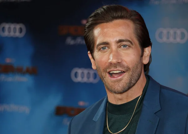 Actor Jake Gyllenhaal World Premiere Spider Man Far Home Held — Stock Photo, Image