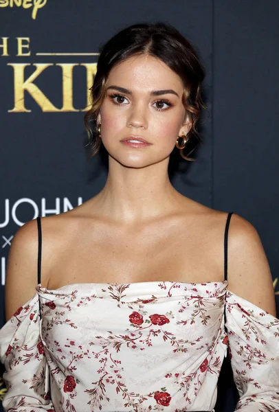 Actress Maia Mitchell World Premiere Lion King Held Dolby Theatre — Stock Photo, Image