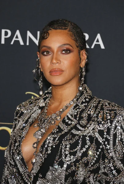 Cantante Beyonce Knowles Estreno Mundial Lion King Celebrado Dolby Theatre — Foto de Stock