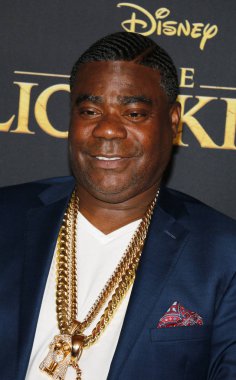 aktör Tracy Morgan 9 Temmuz 2019 tarihinde Hollywood'daki Dolby Tiyatrosu'nda düzenlenen 'Aslan Kral'ın Dünya prömiyerinde.