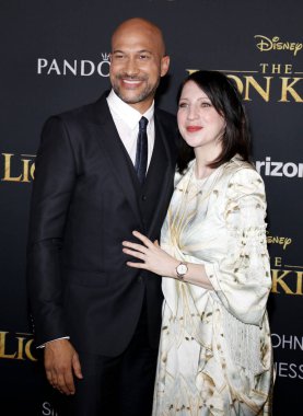 Keegan-Michael Key ve Elisa Pugliese 9 Temmuz 2019'da Abd'nin Hollywood'daki Dolby Tiyatrosu'nda düzenlenen 'Aslan Kral'ın dünya prömiyerinde.